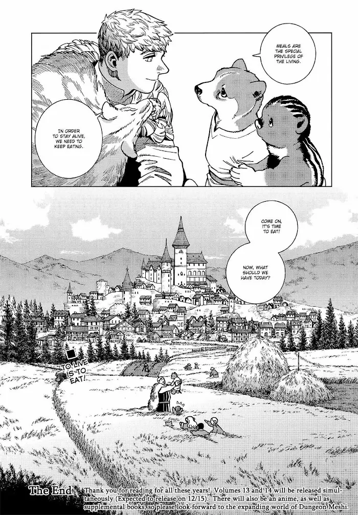 Delicious in Dungeon Chapter 97 image 36_optimized